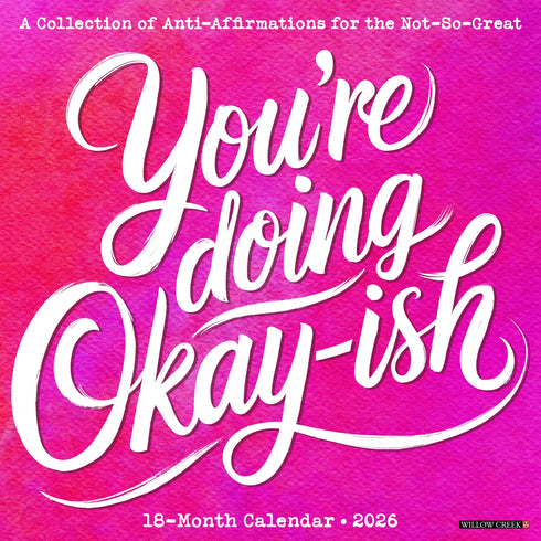 2026 YOU'RE DOING OKAY-ISH WALL CALENDAR